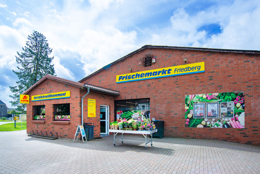 EDEKA Friedberg Carlow Aussenaufnahme