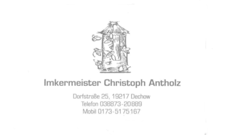 Partner Imkersmeister Christoph Antholz